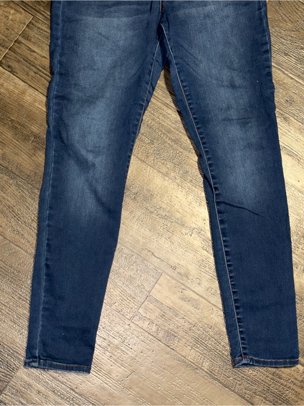 Rewash Dark Blue Women's Skinny Jeans - Picture 4 of 11